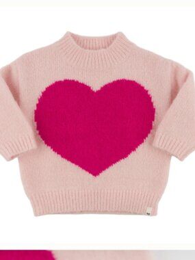 O Baby! Giant Hearts Grandpa knit Sweater Size 12-18 months